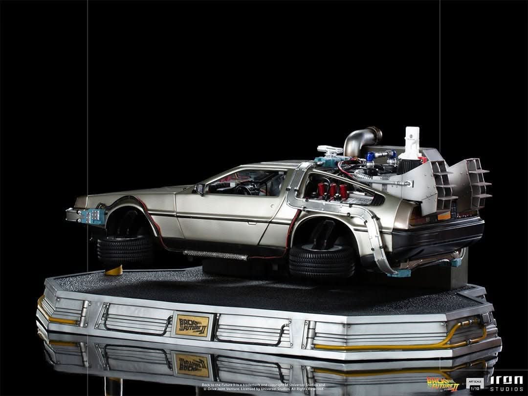 Statue Delorean - Back to the Future II - Art Scale 1/10 - Iron Studios - Image 7