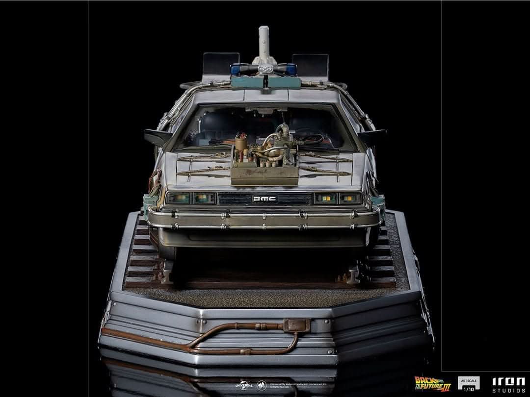 Statue Delorean - Back to the Future III - Art Scale 1/10 - Iron Studios - Image 10