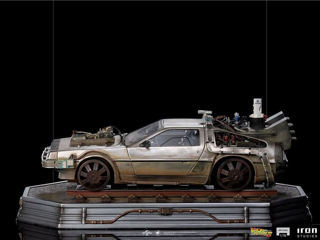 Statue Delorean - Back to the Future III - Art Scale 1/10 - Iron Studios - Image 12