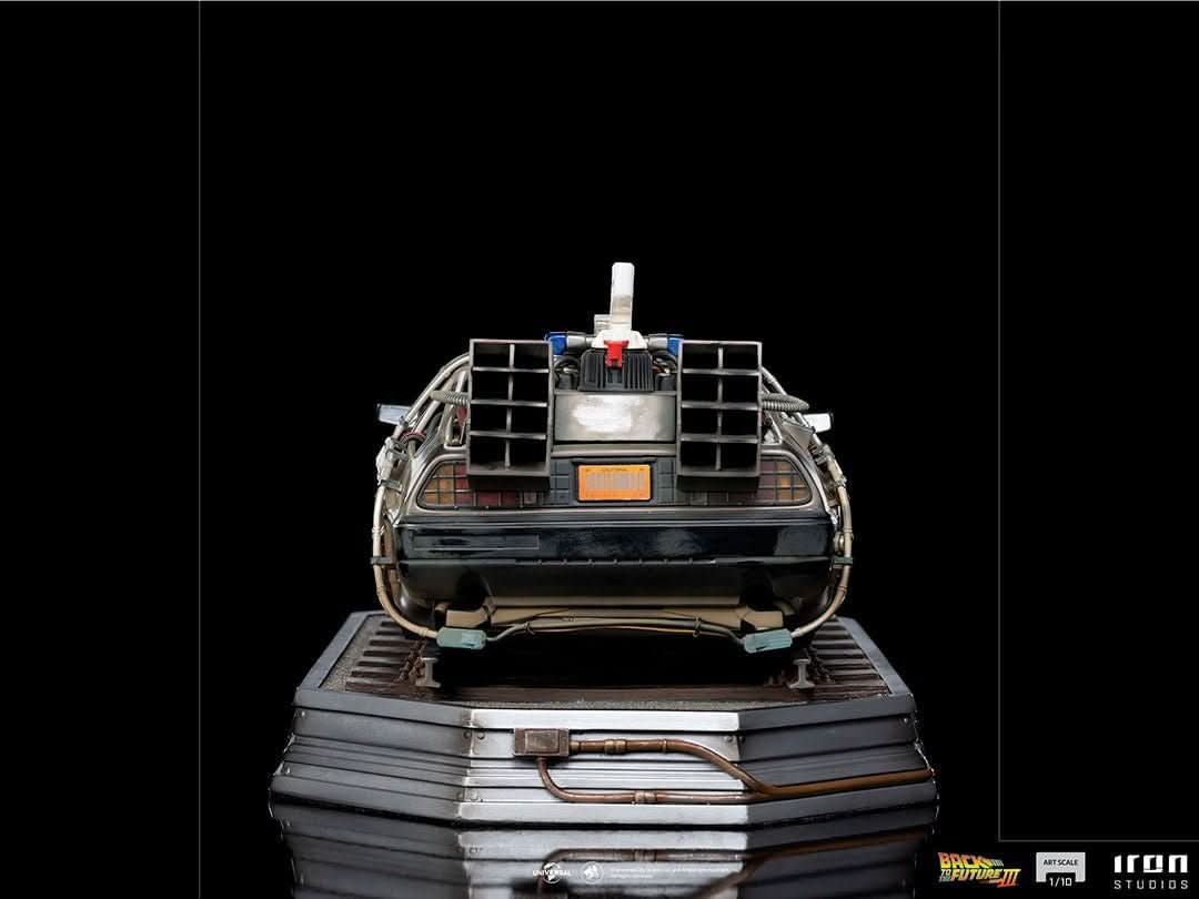 Statue Delorean - Back to the Future III - Art Scale 1/10 - Iron Studios - Image 13