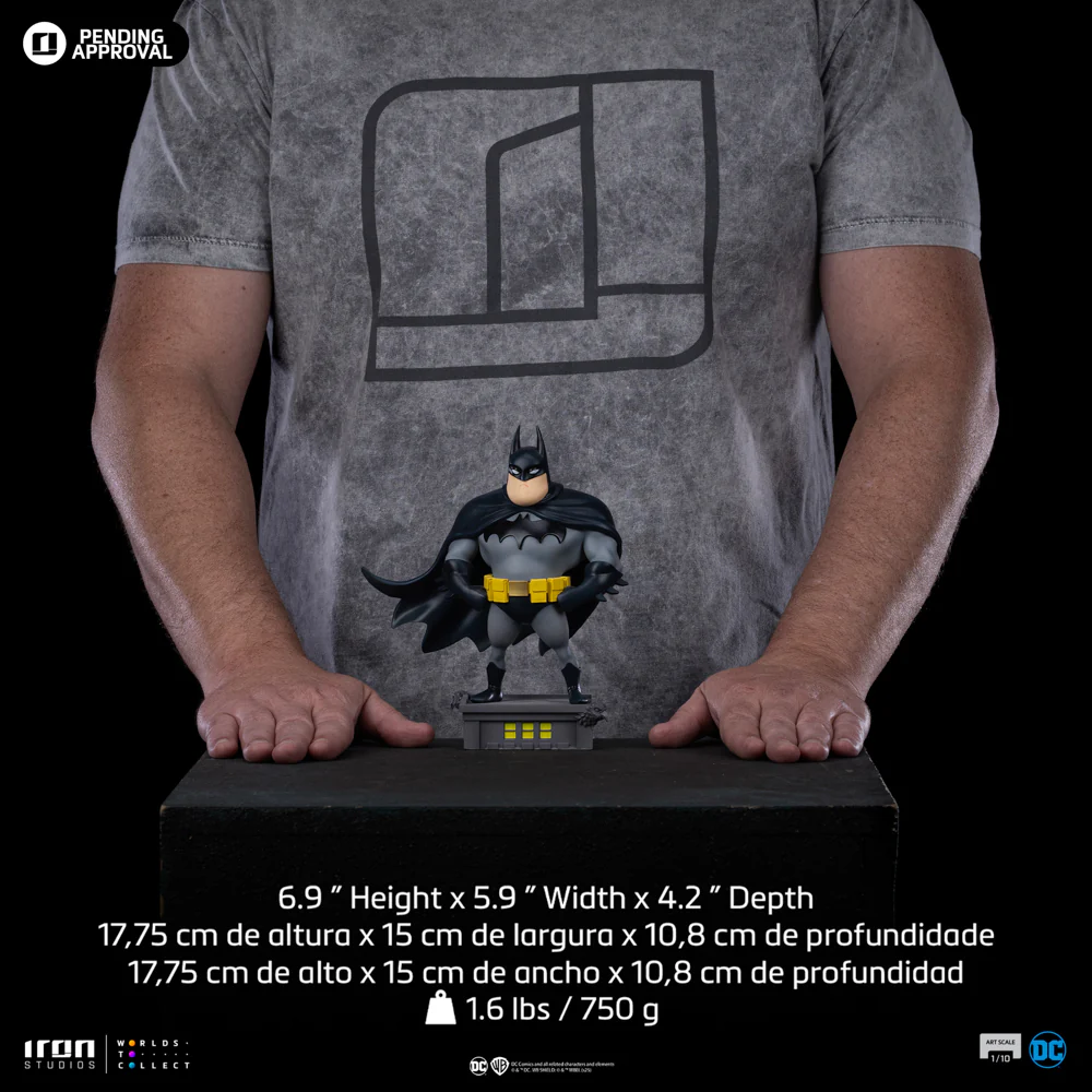 Statue Batman - DC Comics - Animated Icons - Iron Studios - Image 13
