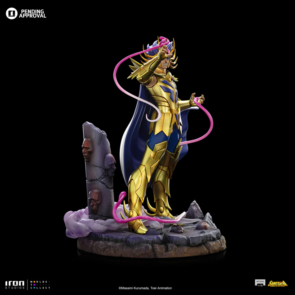 Statue Cancer Deathmask - Saint Seiya - Art Scale 1/10 - Iron Studios - Image 6