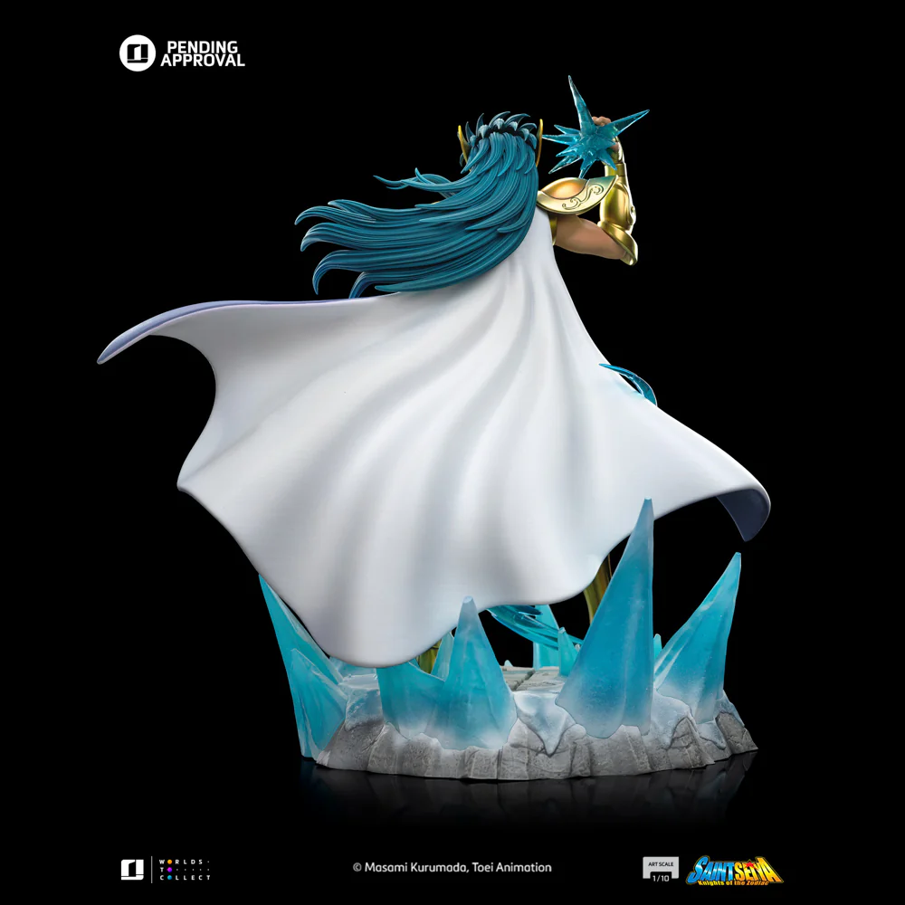 Pre-Order - Statue Aquarius Camus - Saint Seiya - Art Scale 1/10 - Iron Studios - Image 11