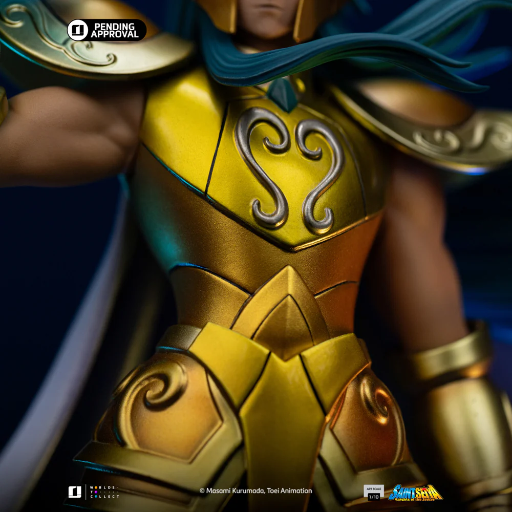 Pre-Order - Statue Aquarius Camus - Saint Seiya - Art Scale 1/10 - Iron Studios - Image 15