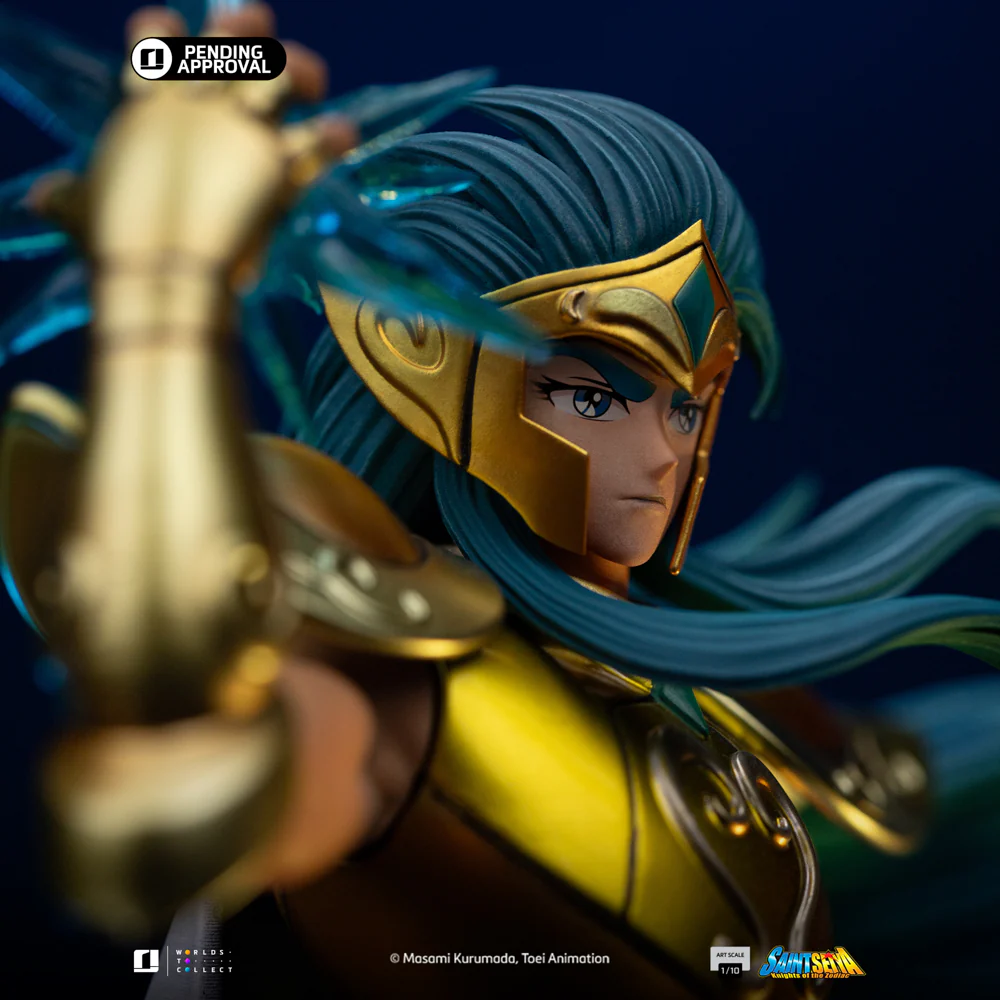 Pre-Order - Statue Aquarius Camus - Saint Seiya - Art Scale 1/10 - Iron Studios - Image 5