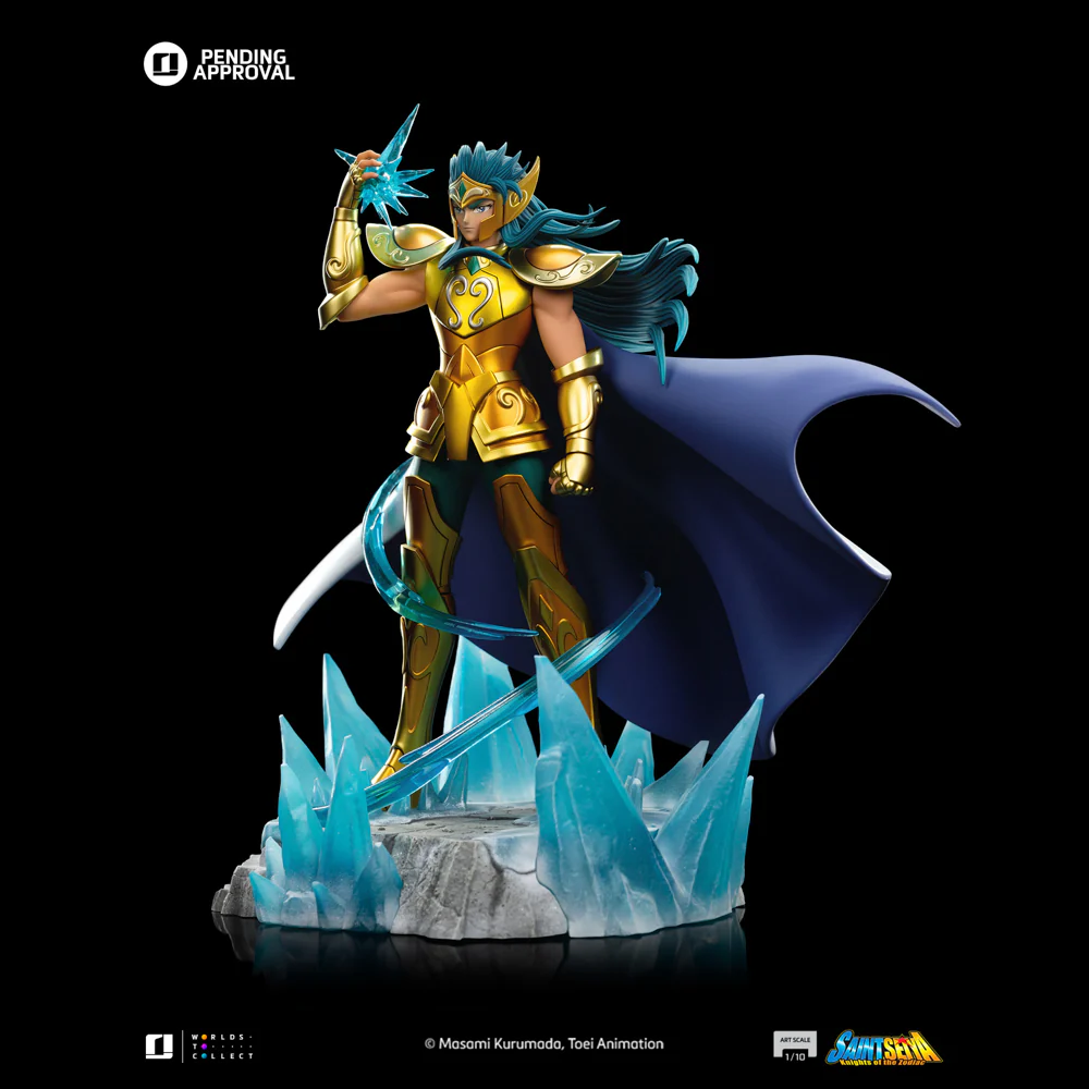 Pre-Order - Statue Aquarius Camus - Saint Seiya - Art Scale 1/10 - Iron Studios - Image 9