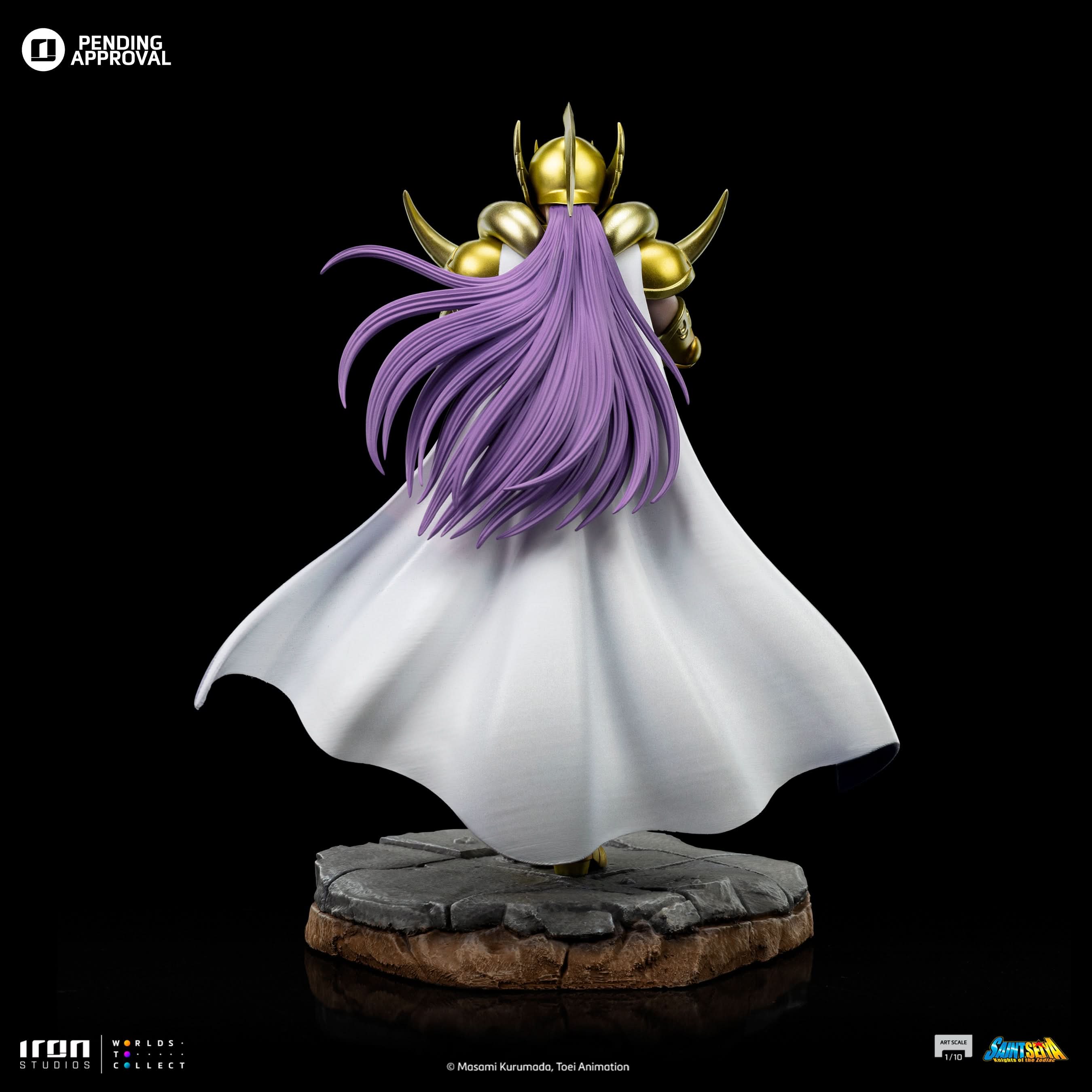 Statue Aries Mu - Saint Seiya - Art Scale 1/10 - Iron Studios - Image 6
