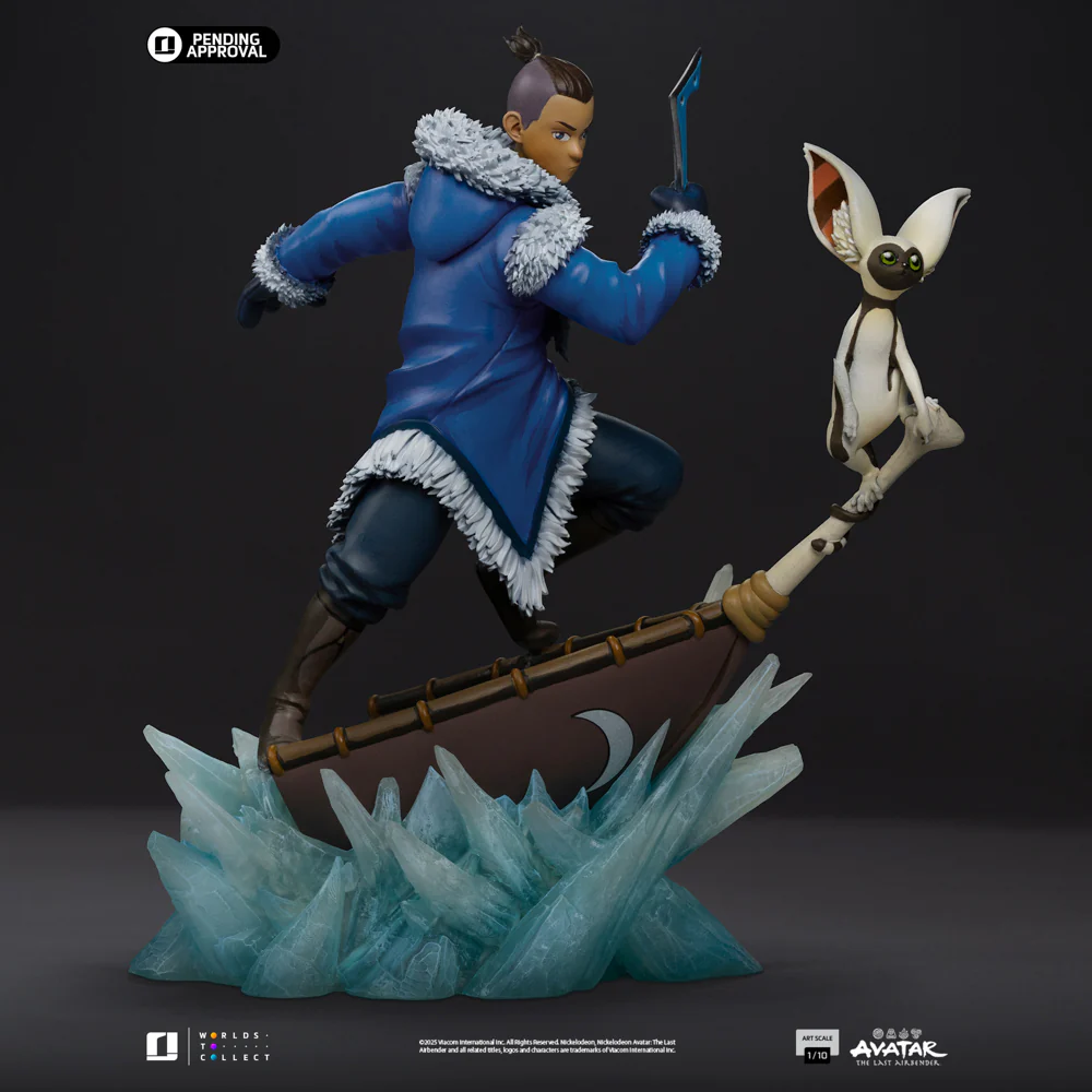 Pre-Order - Statue Sokka - Avatar: The Last Airbender - Art Scale 1/10 - Iron Studios - Image 6