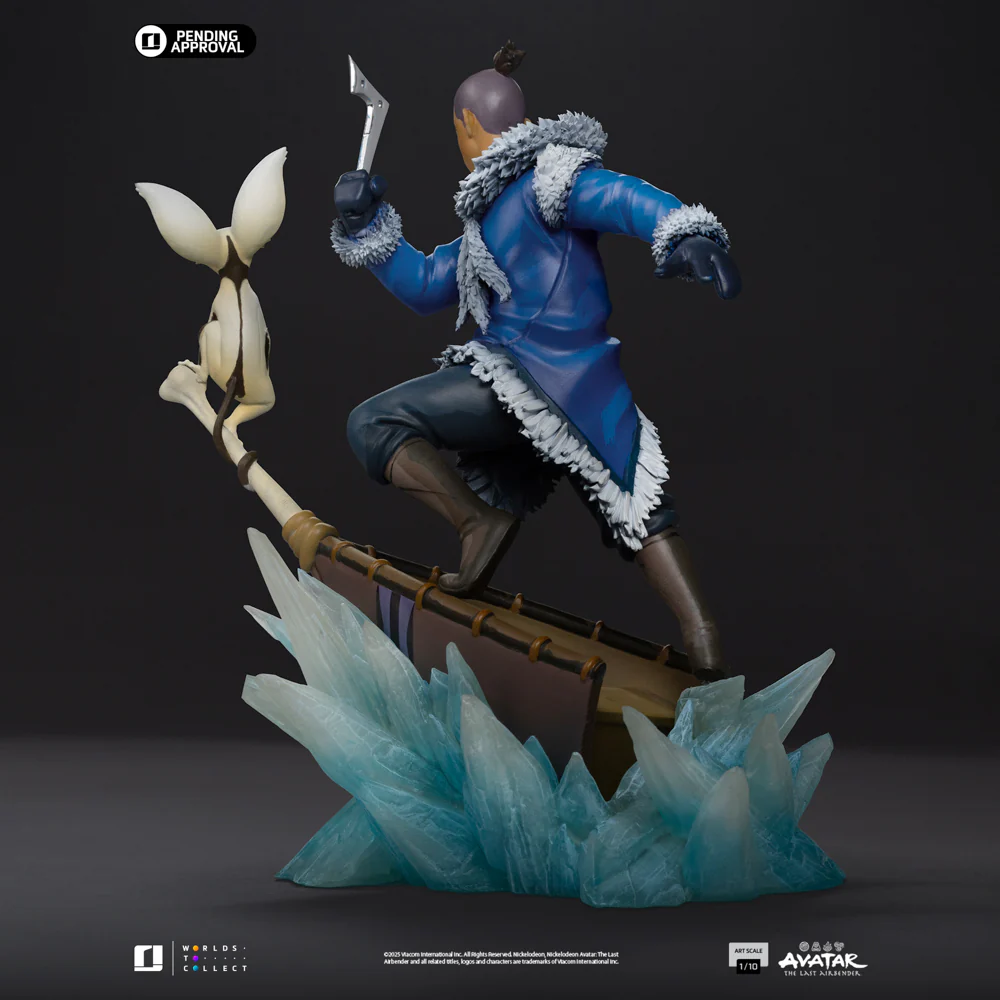 Pre-Order - Statue Sokka - Avatar: The Last Airbender - Art Scale 1/10 - Iron Studios - Image 7