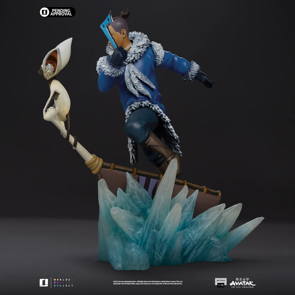 Pre-Order - Statue Sokka - Avatar: The Last Airbender - Art Scale 1/10 - Iron Studios - Image 8