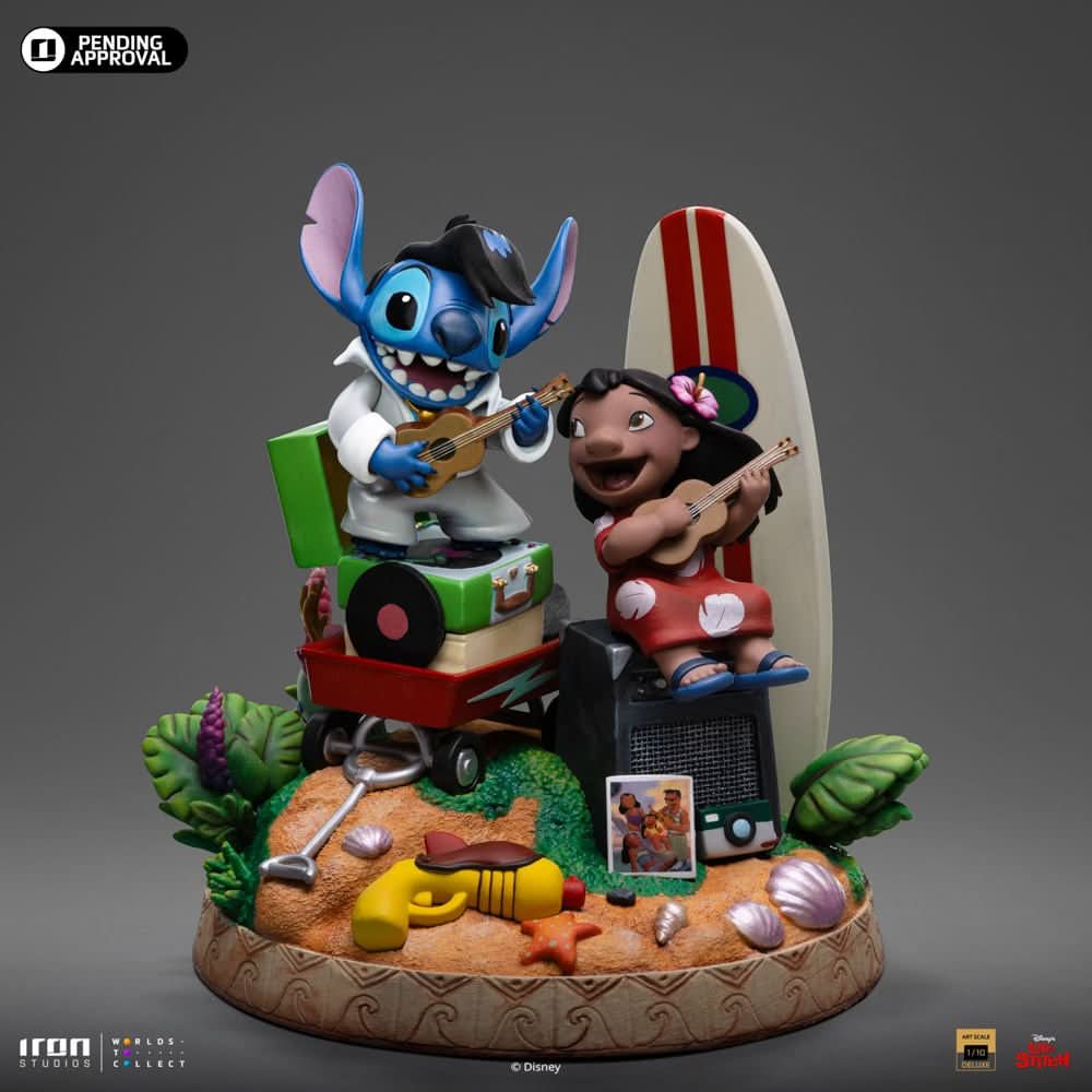 Statue Lilo and Stitch Deluxe - Disney Classics - Art Scale 1/10 - Iron Studios - Image 4