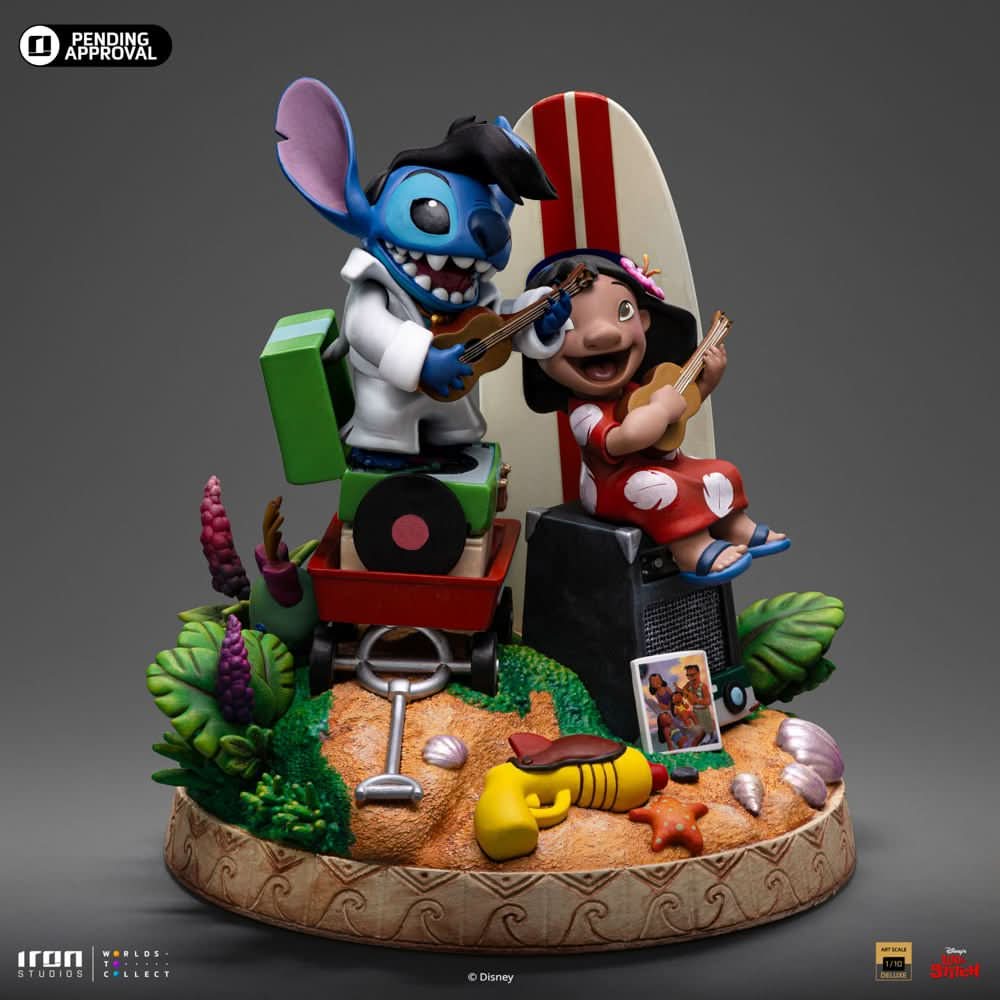 Statue Lilo and Stitch Deluxe - Disney Classics - Art Scale 1/10 - Iron Studios - Image 6