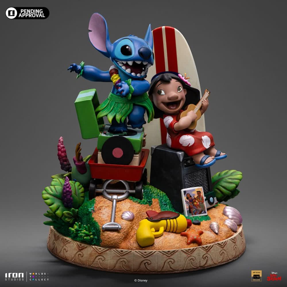 Statue Lilo and Stitch Deluxe - Disney Classics - Art Scale 1/10 - Iron Studios - Image 7