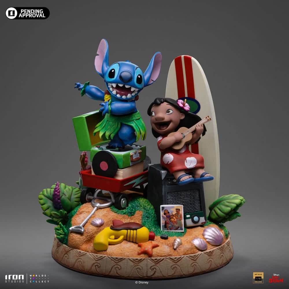 Statue Lilo and Stitch Deluxe - Disney Classics - Art Scale 1/10 - Iron Studios - Image 8