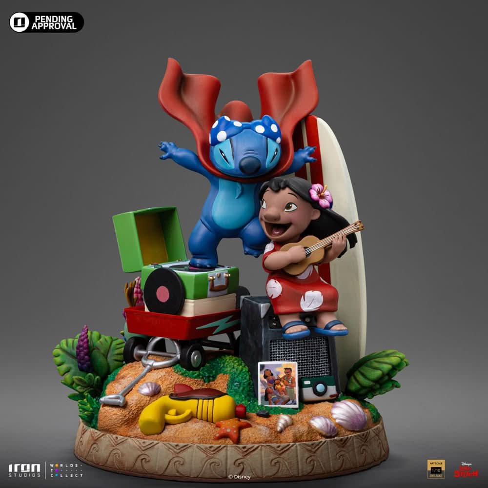 Statue Lilo and Stitch Deluxe - Disney Classics - Art Scale 1/10 - Iron Studios - Image 9