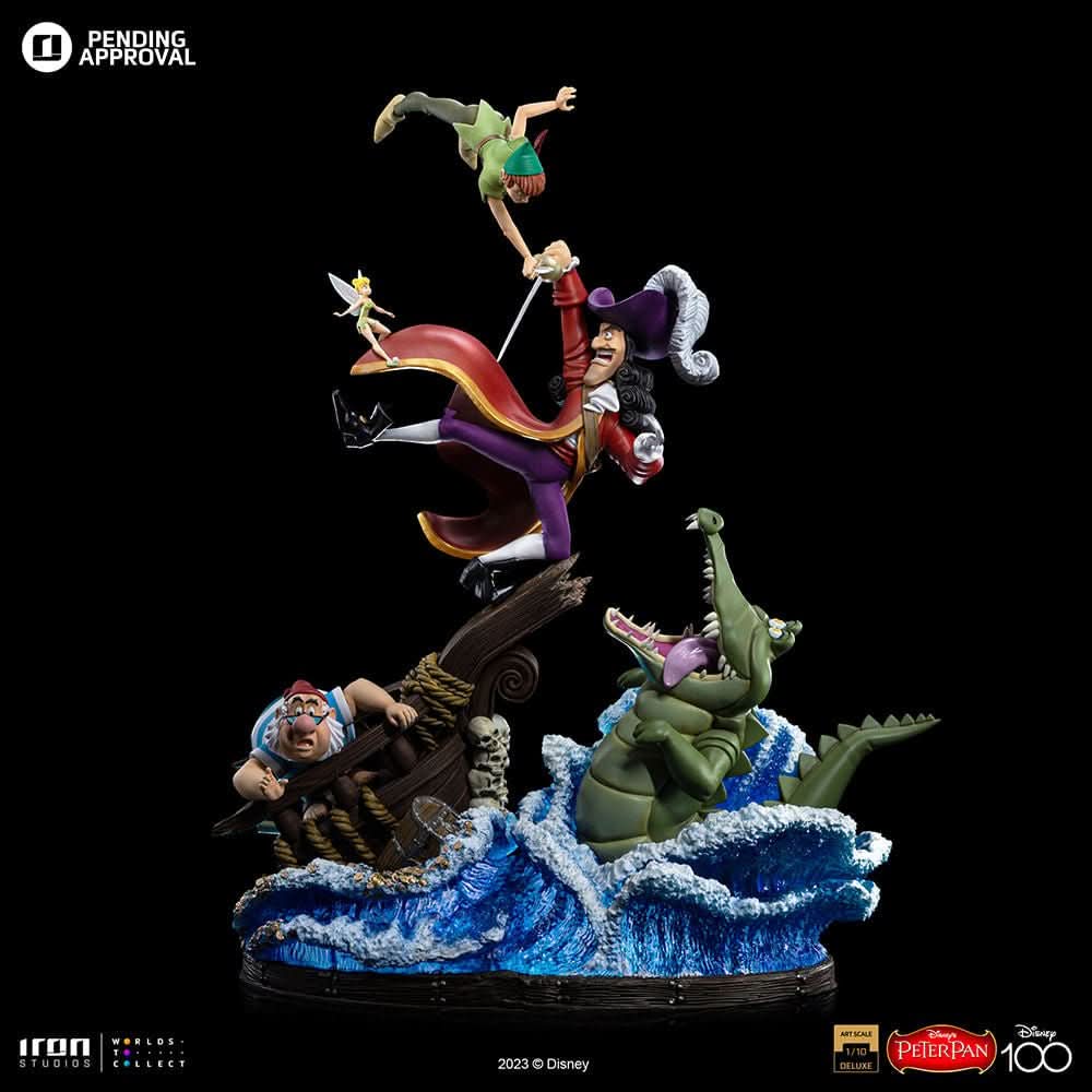 Statue Peter Pan vs Hook Deluxe - Disney 100th - Peter Pan - Art Scale 1/10 - Iron Studios - Image 5