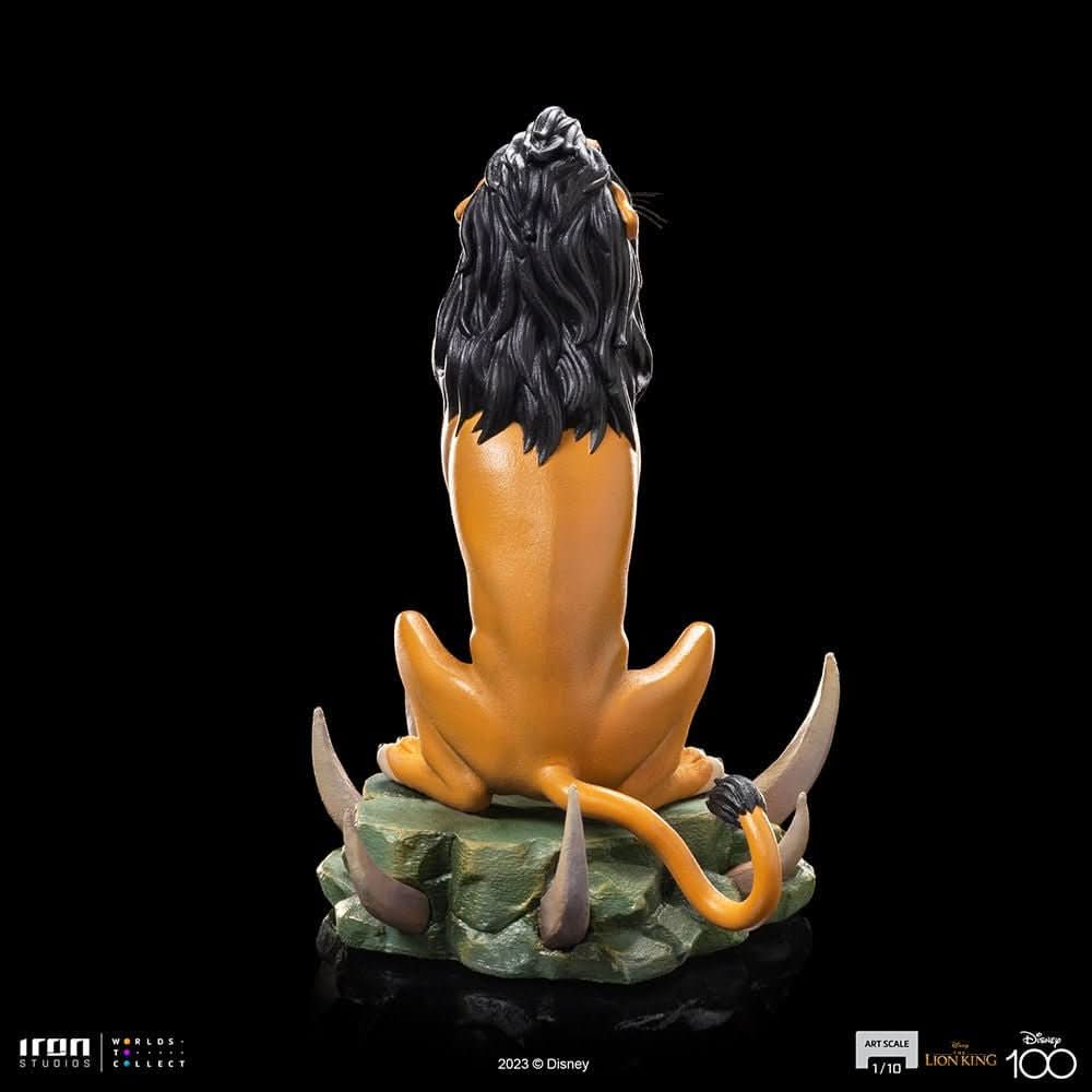 Statue Scar - Disney 100th - The Lion King - Art Scale 1/10 - Iron Studios - Image 6