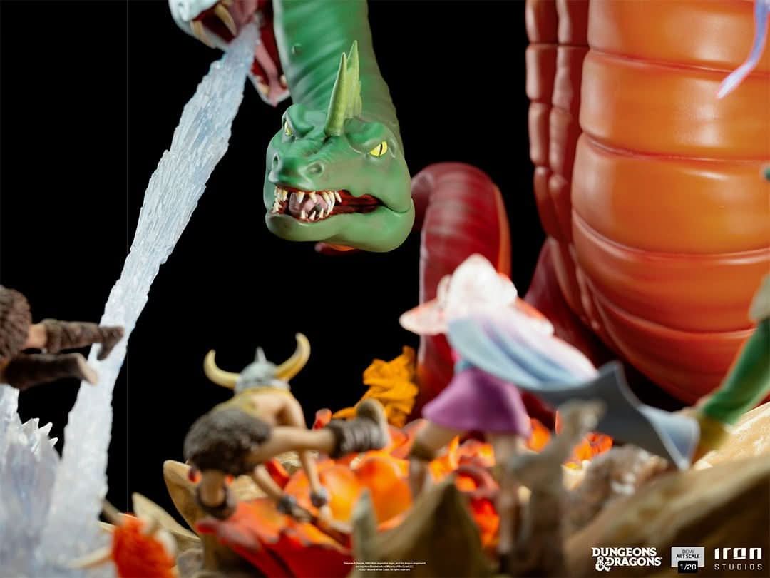 Statue Tiamat Battle Diorama - Dungeons and Dragons - Demi Art 1/20 - Iron Studios - Image 11