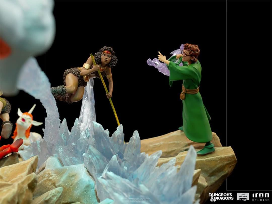 Statue Tiamat Battle Diorama - Dungeons and Dragons - Demi Art 1/20 - Iron Studios - Image 7