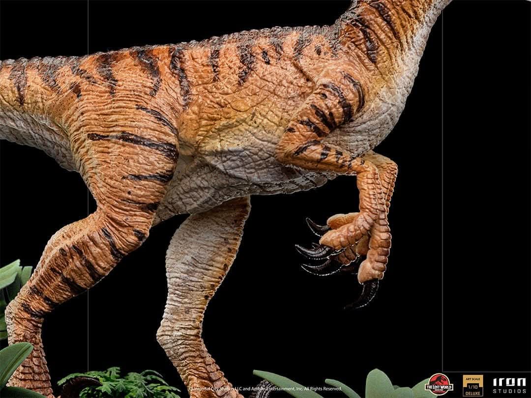 Statue Velociraptor Deluxe - The Lost World: Jurassic Park - Art Scale 1/10 - Iron Studios - Image 6