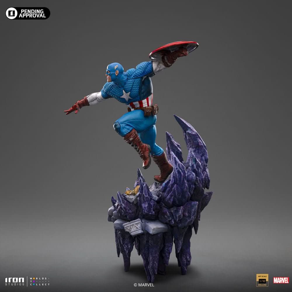 Captain America Deluxe - Infinity Gauntlet Diorama - BDS Art Scale 1/10 - Iron Studios - Image 5