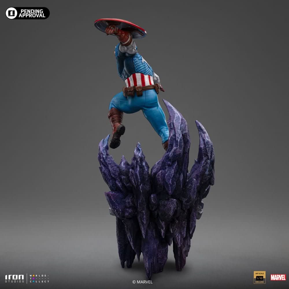 Captain America Deluxe - Infinity Gauntlet Diorama - BDS Art Scale 1/10 - Iron Studios - Image 7