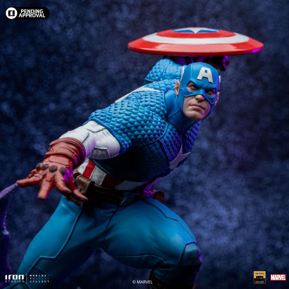 Captain America Deluxe - Infinity Gauntlet Diorama - BDS Art Scale 1/10 - Iron Studios - Image 8