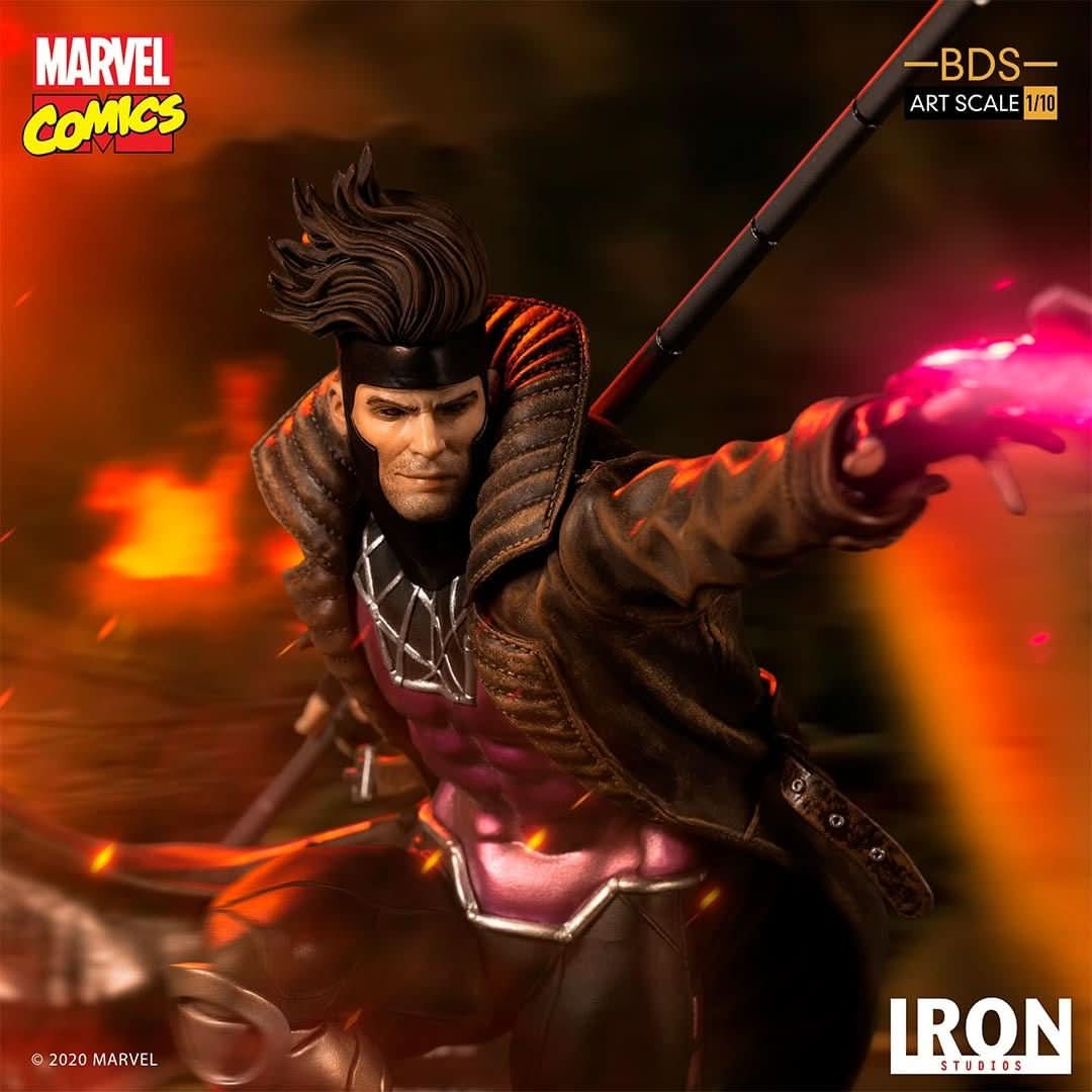 Statue Gambit - X-Men Marvel Comics - Art Scale 1/10 - Iron Studios - Image 8