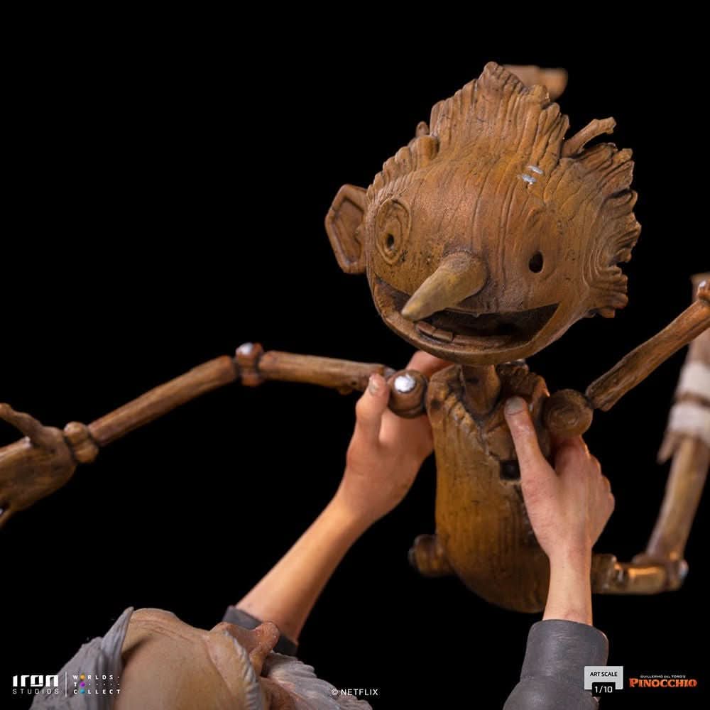Statue Geppetto & Pinocchio - Pinocchio - Art Scale 1/10 - Iron Studios - Image 10