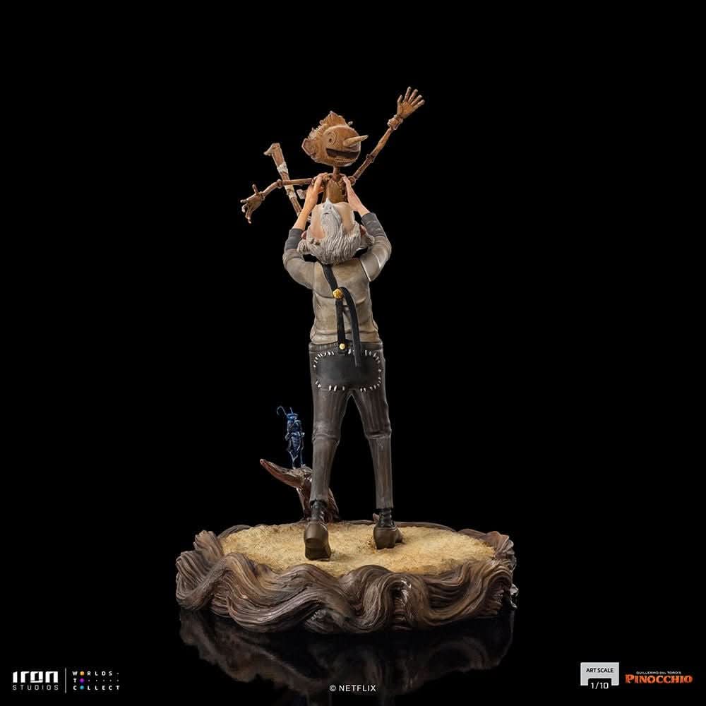 Statue Geppetto & Pinocchio - Pinocchio - Art Scale 1/10 - Iron Studios - Image 8
