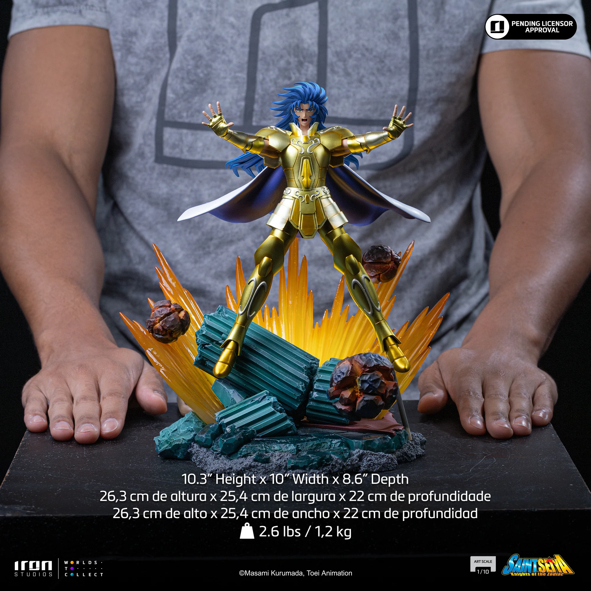 Pre-Order - Statue Gemini Saga - Saint Seiya - Art Scale 1/10 - Iron Studios - Image 18