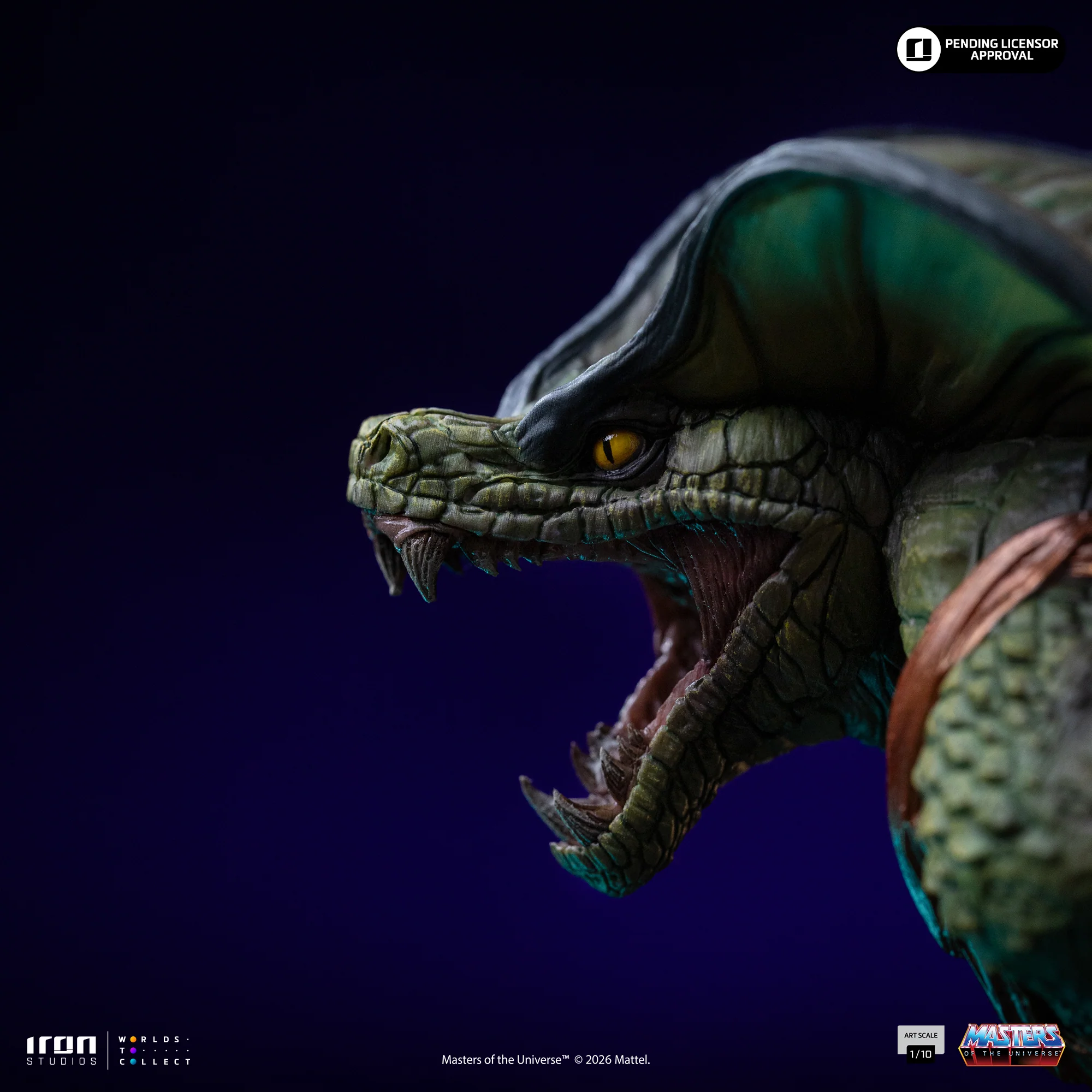 Pre-Order - Statue Kobra Khan - Masters of the Universe - Art Scale 1/10 - Iron Studios - Image 17