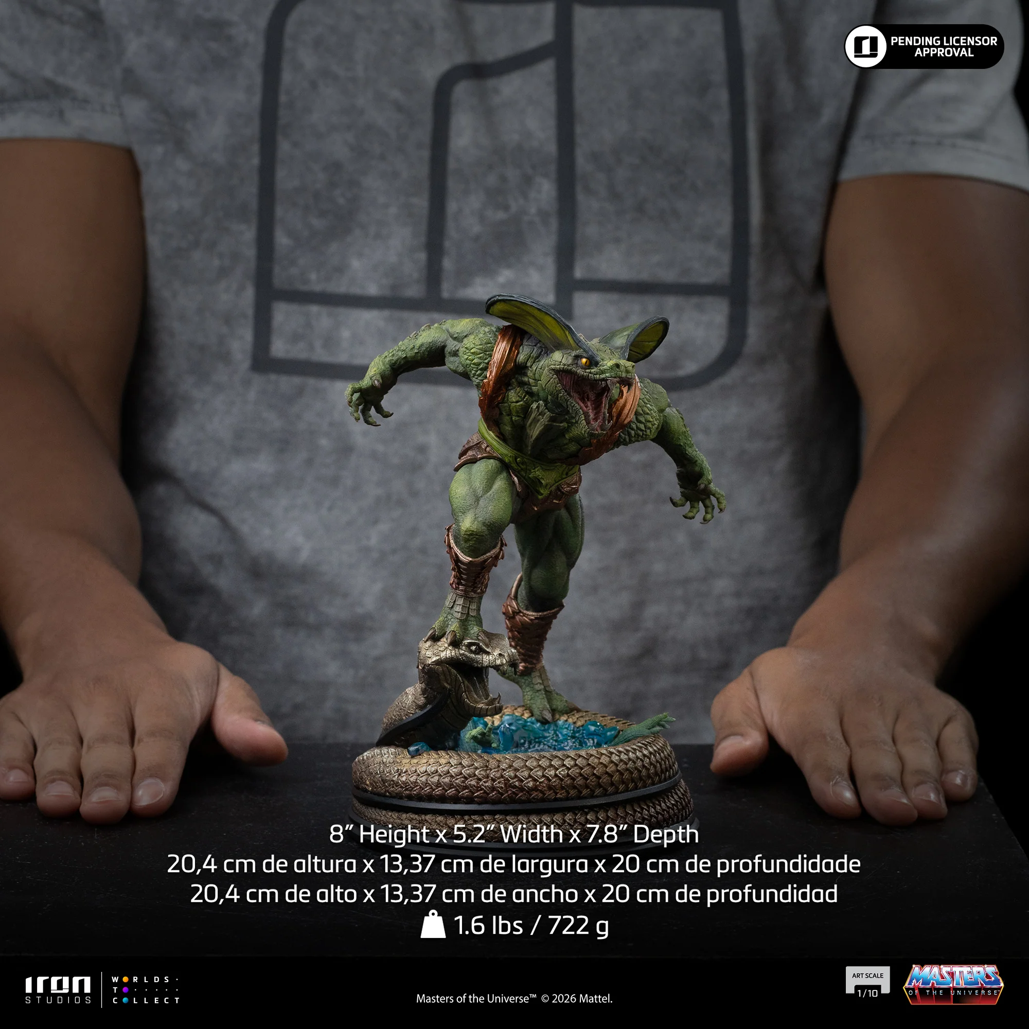 Pre-Order - Statue Kobra Khan - Masters of the Universe - Art Scale 1/10 - Iron Studios - Image 23