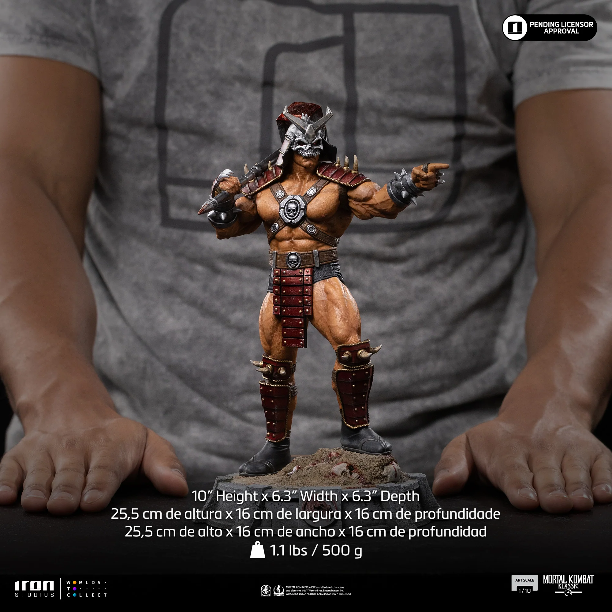 Pre-Order - Statue Shao Kahn - Mortal Kombat - Art Scale 1/10 - Iron Studios - Image 11