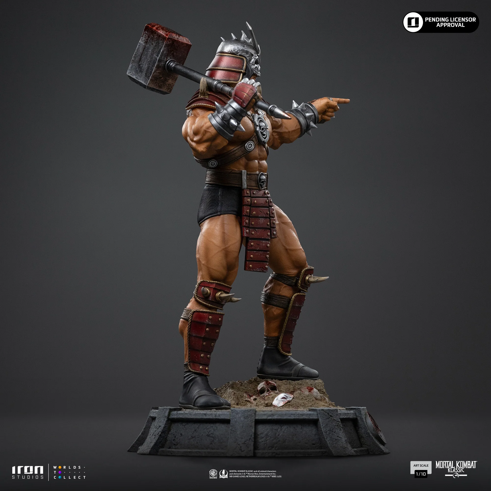 Pre-Order - Statue Shao Kahn - Mortal Kombat - Art Scale 1/10 - Iron Studios - Image 4