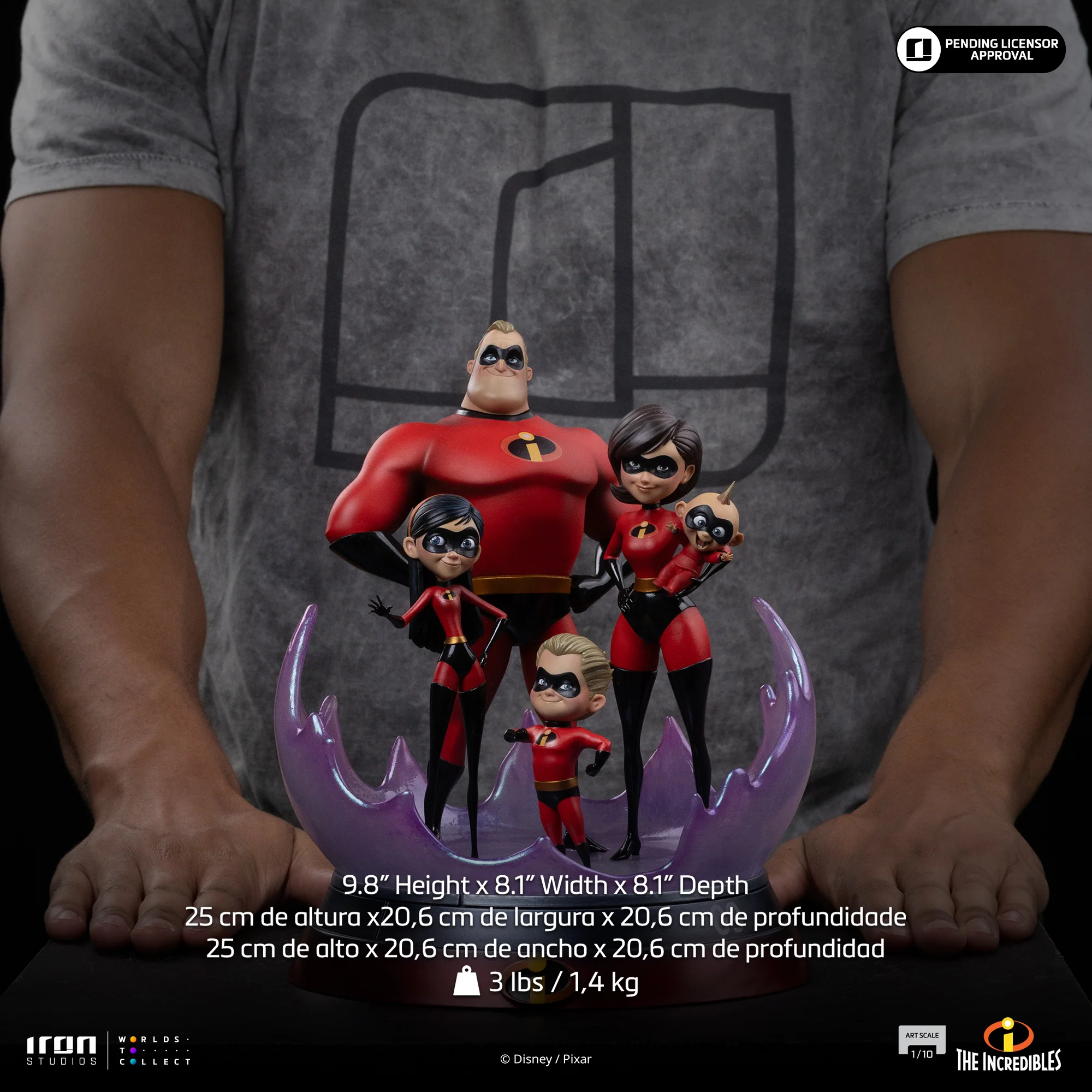 Pre-Order - Statue The Incredibles Diorama - The Incredibles - Art Scale 1/10 - Iron Studios - Image 19