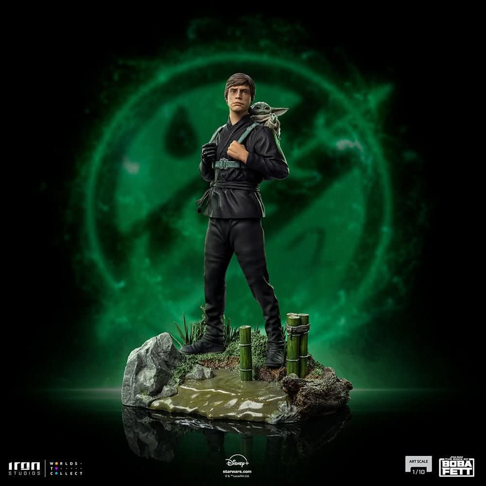 Statue Luke Skywalker and Grogu Training Version - Star Wars: The Book of Boba Fett - Art Scale 1/10 - Iron Studios - Image 13