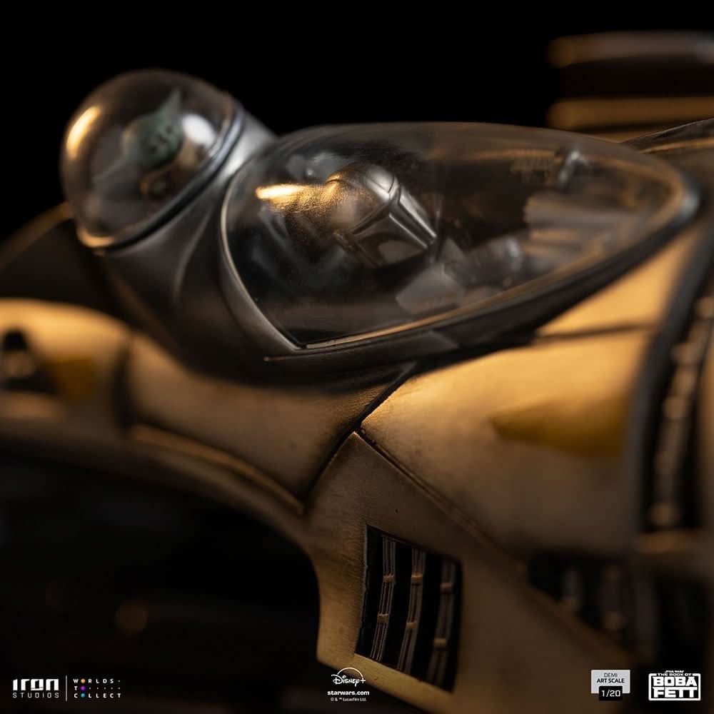 Statue Mando's N-1 Starfighter - Star Wars: The Book of Boba Fett - Demi Art Scale 1/20 - Iron Studios - Image 13