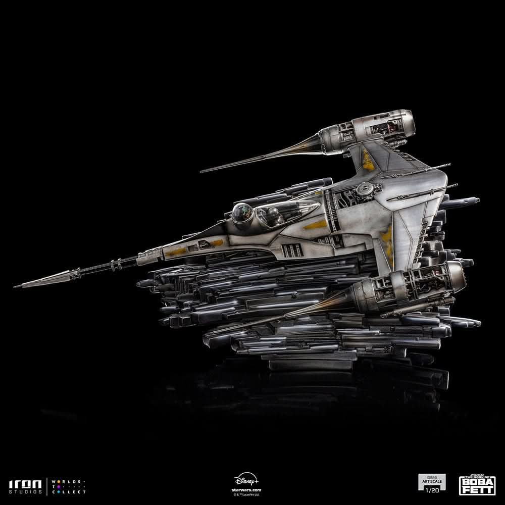 Statue Mando's N-1 Starfighter - Star Wars: The Book of Boba Fett - Demi Art Scale 1/20 - Iron Studios - Image 3