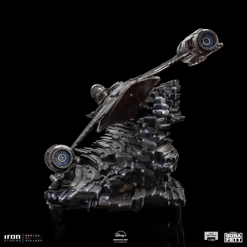 Statue Mando's N-1 Starfighter - Star Wars: The Book of Boba Fett - Demi Art Scale 1/20 - Iron Studios - Image 4