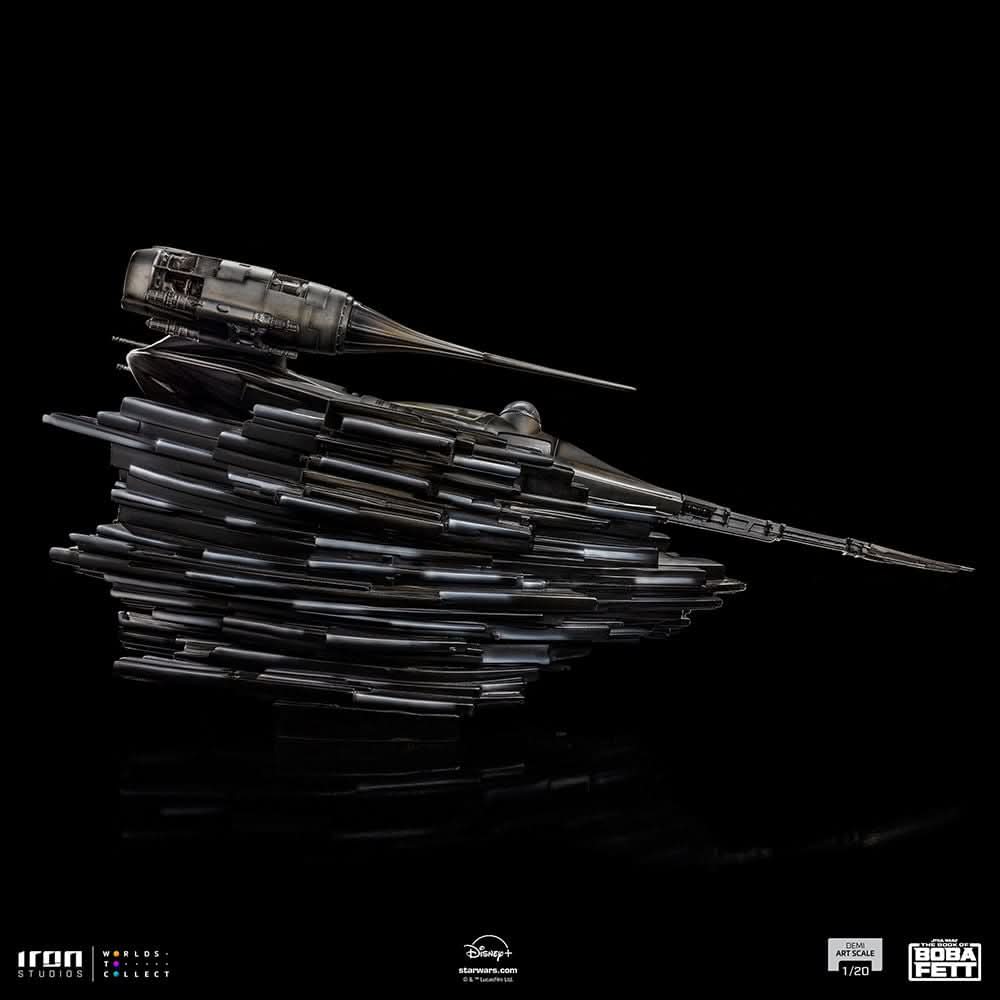 Statue Mando's N-1 Starfighter - Star Wars: The Book of Boba Fett - Demi Art Scale 1/20 - Iron Studios - Image 5