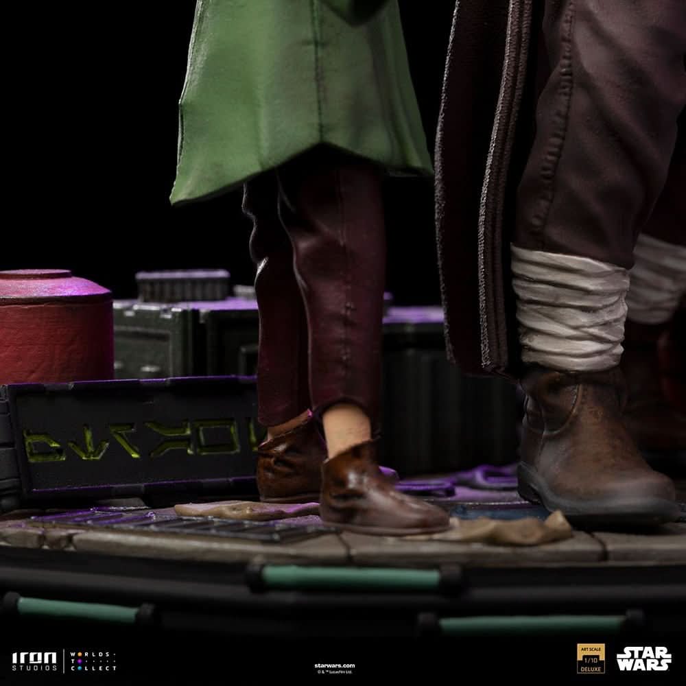 Statue Obi-Wan and Young Leia - Star Wars: Obi-Wan Kenobi Series - Art Scale 1/10 - Iron Studios - Image 10