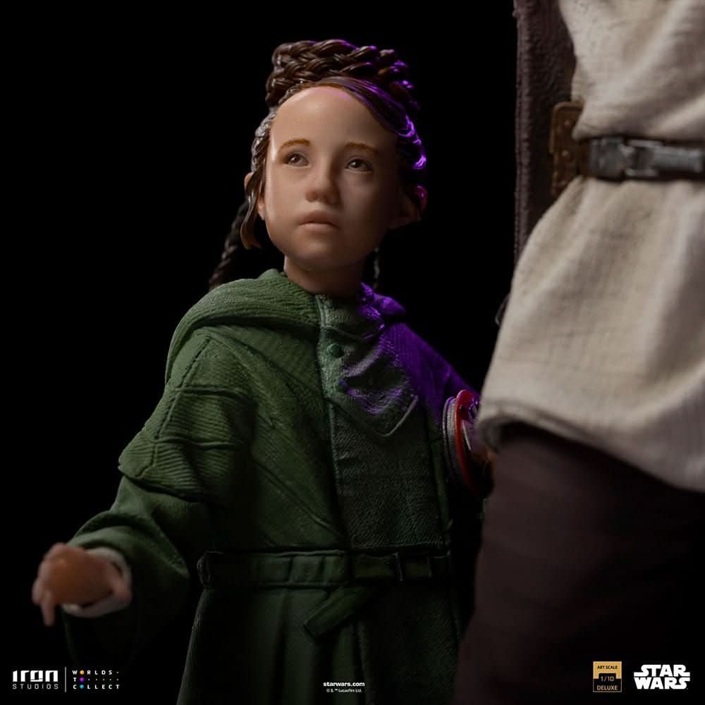 Statue Obi-Wan and Young Leia - Star Wars: Obi-Wan Kenobi Series - Art Scale 1/10 - Iron Studios - Image 9