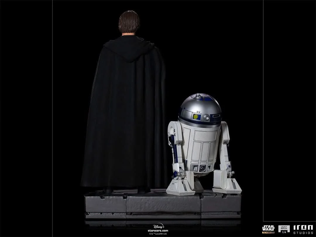 Luke Skywalker, R2-D2 and Grogu - Star Wars: The Mandalorian - Legacy Replica 1/4 - Iron Studios - Image 10