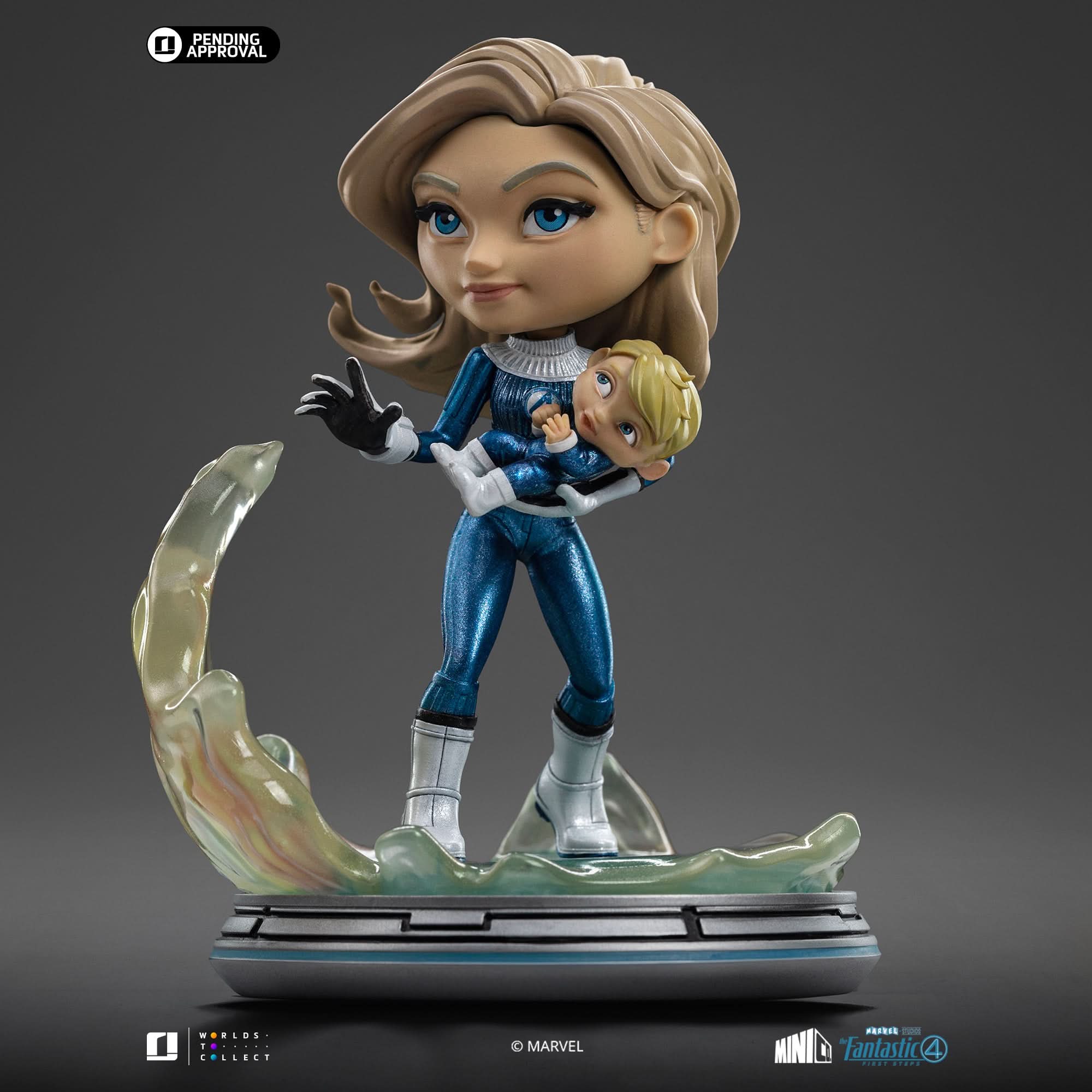 Statue Fantastic Four Pack (Metallic Version) - The Fantastic Four: First Steps - Minico - Iron Studios - Image 4