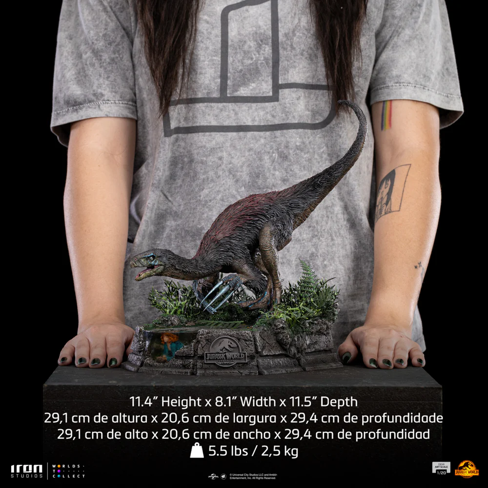 Statue Therizinosaurus - Jurassic World: Dominion - Demi Scale 1/20 - Iron Studios - Image 16
